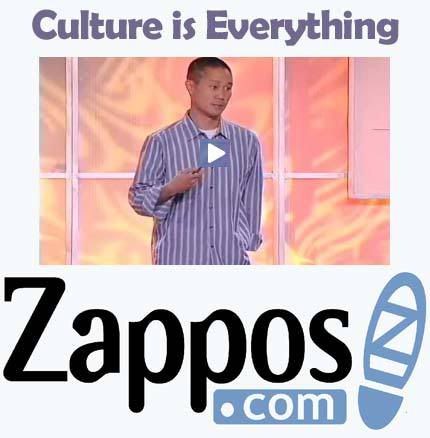 ... they include their Zappos Core Values in the interview in a minute