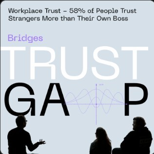 58% of People Trust Strangers more than their own Boss 