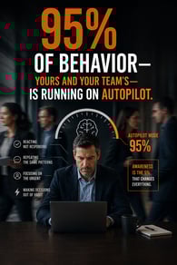 95% autopilot behavior in the workplace 4-27-26
