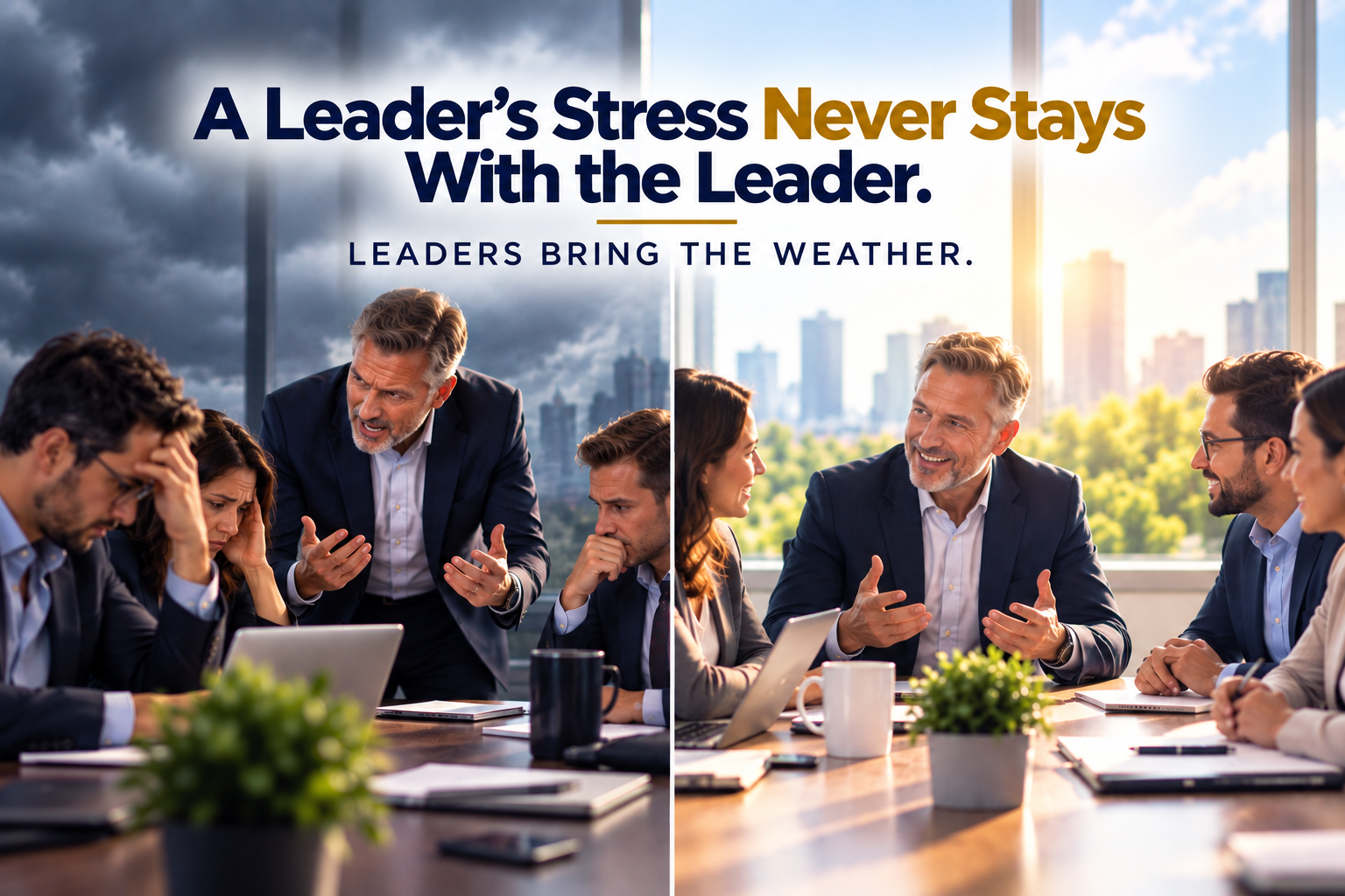A Leader’s Stress Never Stays With the Leader 9-14-26