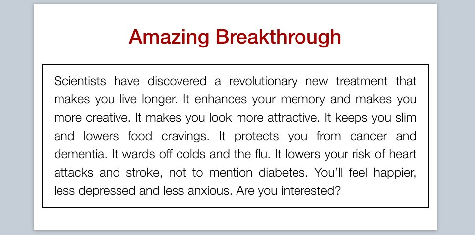 Amazing Breakthrough - Why We Sleep