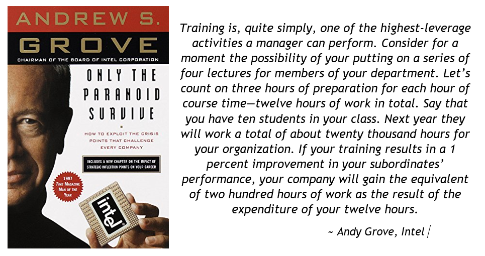 Andy Grove on Training