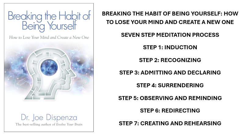 BREAKING THE HABIT OF BEING YOURSELF - HOW TO LOSE YOUR MIND AND CREATE A NEW ONE - 7 STEP MEDITATION PROCESS 