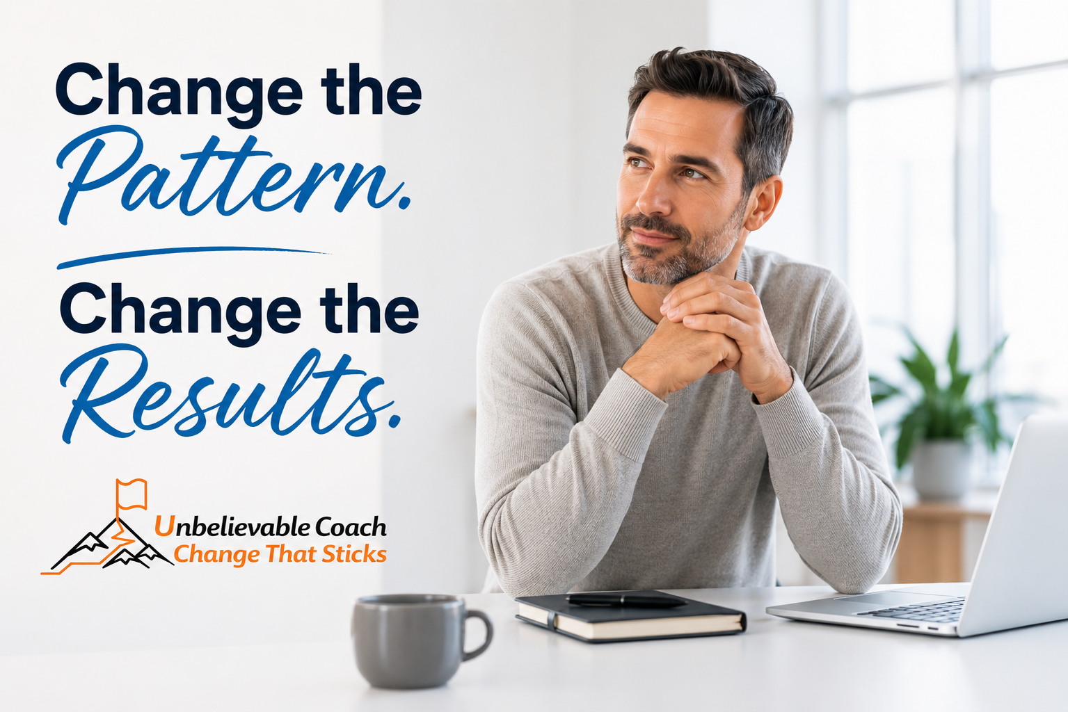 Change the Pattern. Change the Result. Male Logo