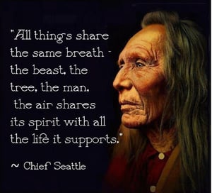 Chief Seattle Quote on Same Breath