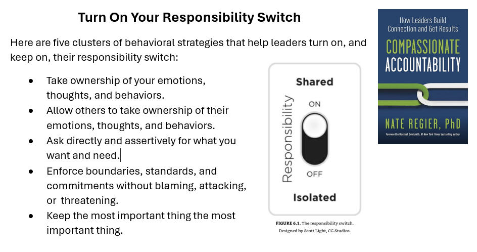 Compassionate Accountability - Turn On Your Responsibility Switch