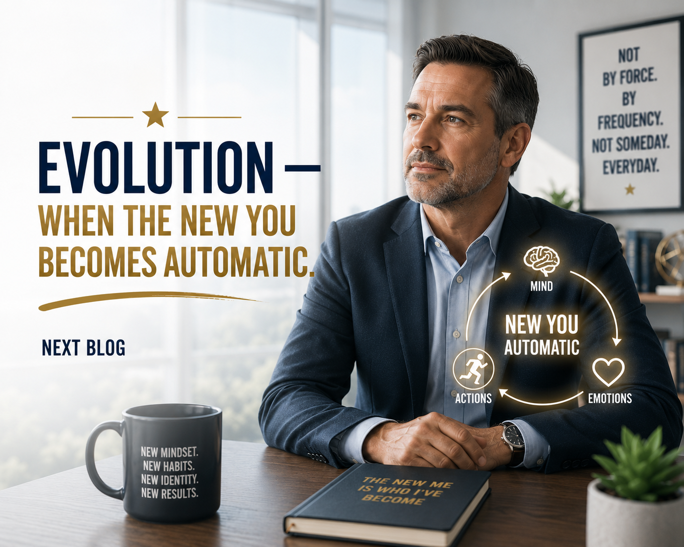 Evolution — When the New You Becomes Automatic(Next Blog) 7-27-26