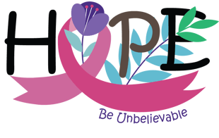 Final Logo Cancer Cured - Make it Unbelievable - HOPE