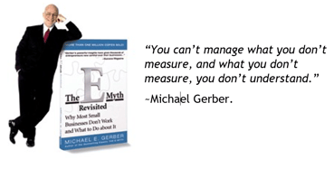 Gerber with book You cant manage what you do measure..-1