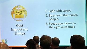 Glazer Elevate 3 Most Important Things Tip Top Summit