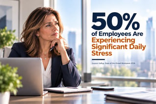Half of Employees Are Experiencing Significant Daily Stress (Best) 9-21-26