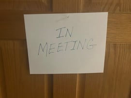 In Meeting (Sign)-1