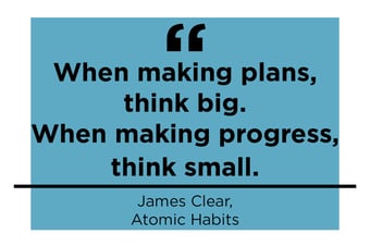 James-Clear-quote-Big Plans Progress Small
