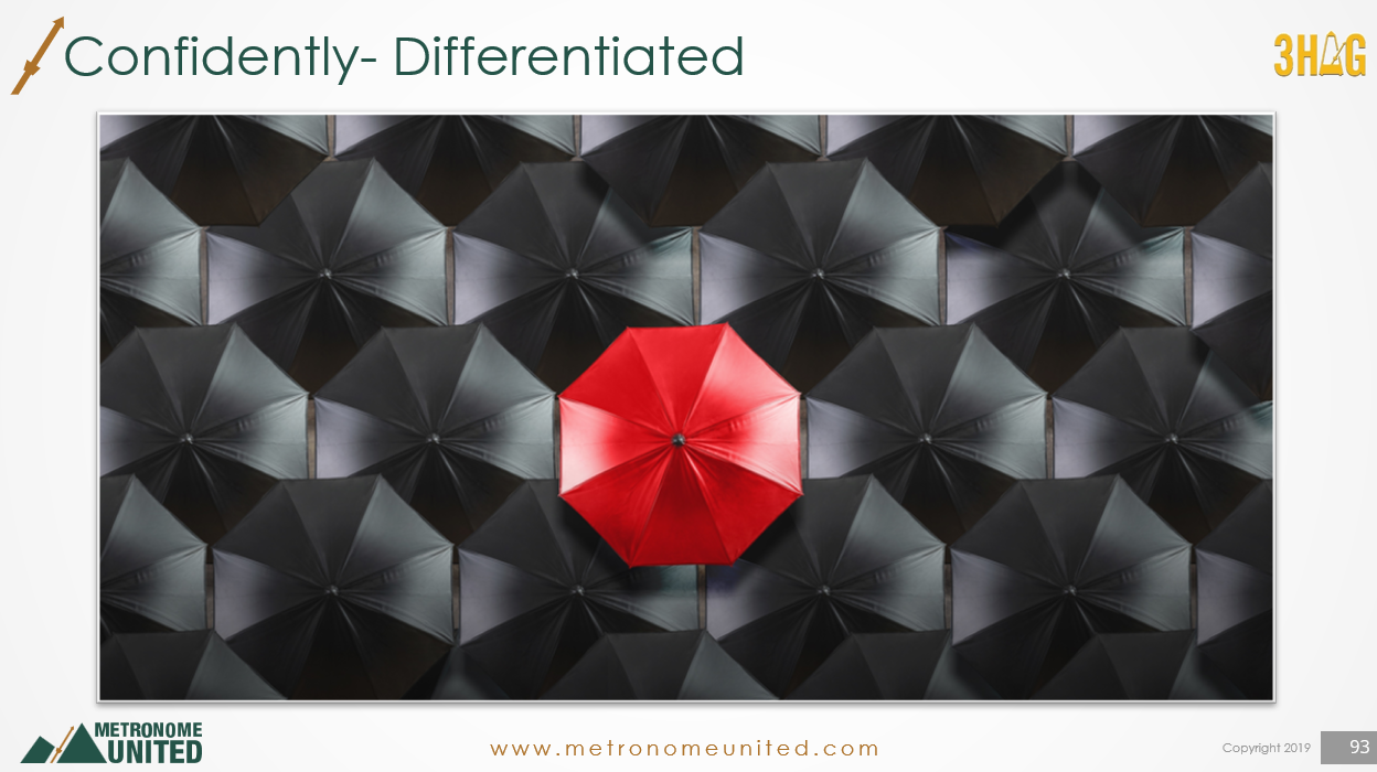 Metronomics - Strategy Confidently Differentiated