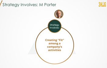 Michael Porter Strategy Involves Creating a Fit Among Co Activities