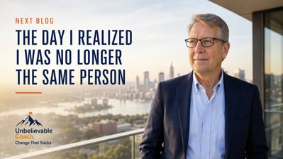 Next Blog - The Day I Realized I Was No Longer the Same Person 8-10-26