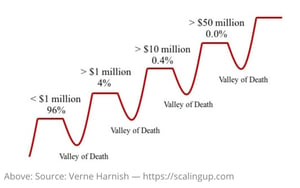 Plateaus and Valleys of Death (Verne Harnish)