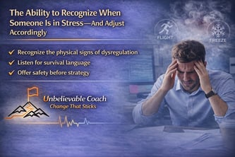 Recognizing stress signs and adjustments 4-13-26