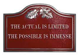 THE ACTUAL IS LIMITED. THE POSSIBLE IS IMMENSE Lincoln Electric