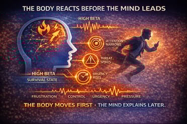 The Body Reacts Before the Mind Leads (short)