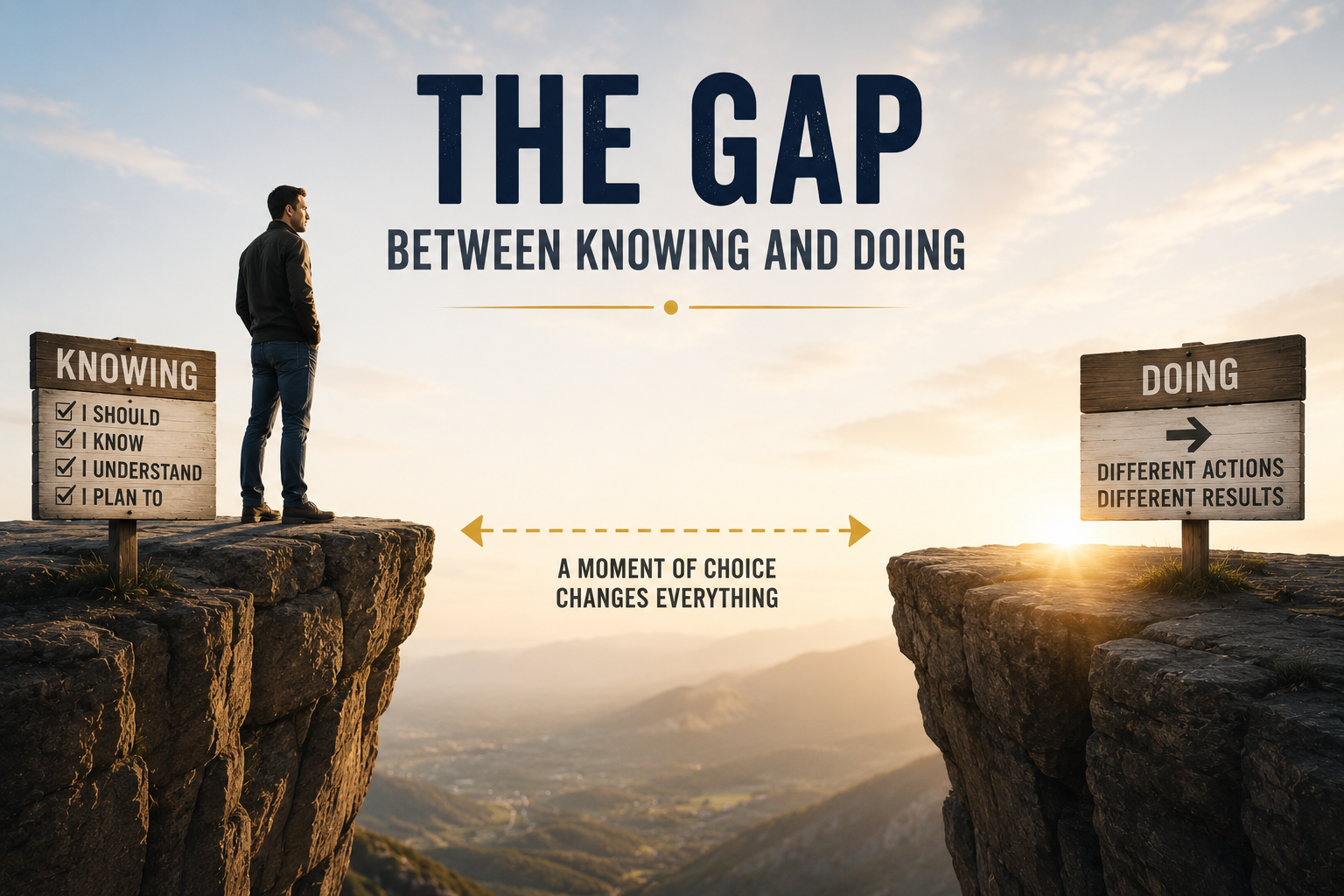 The Gap Between Knowing and Doing 6-29-26