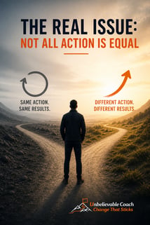 The Real Issue - Not All Action Is Equal - right path to growth 5-04-26