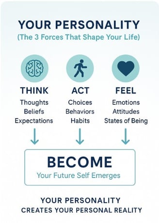 YOUR PERSONALITY (3 Forces Shape Your Life) Graphic