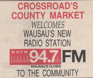 Crossroads Co Mkt Welcomes 94.7 WOFM-FM