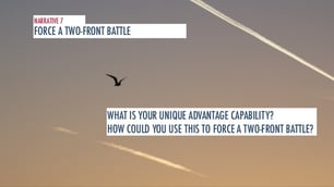 Force a Two Front Battle - What's Your Unique Capability - Outthinker Strategy.jpg
